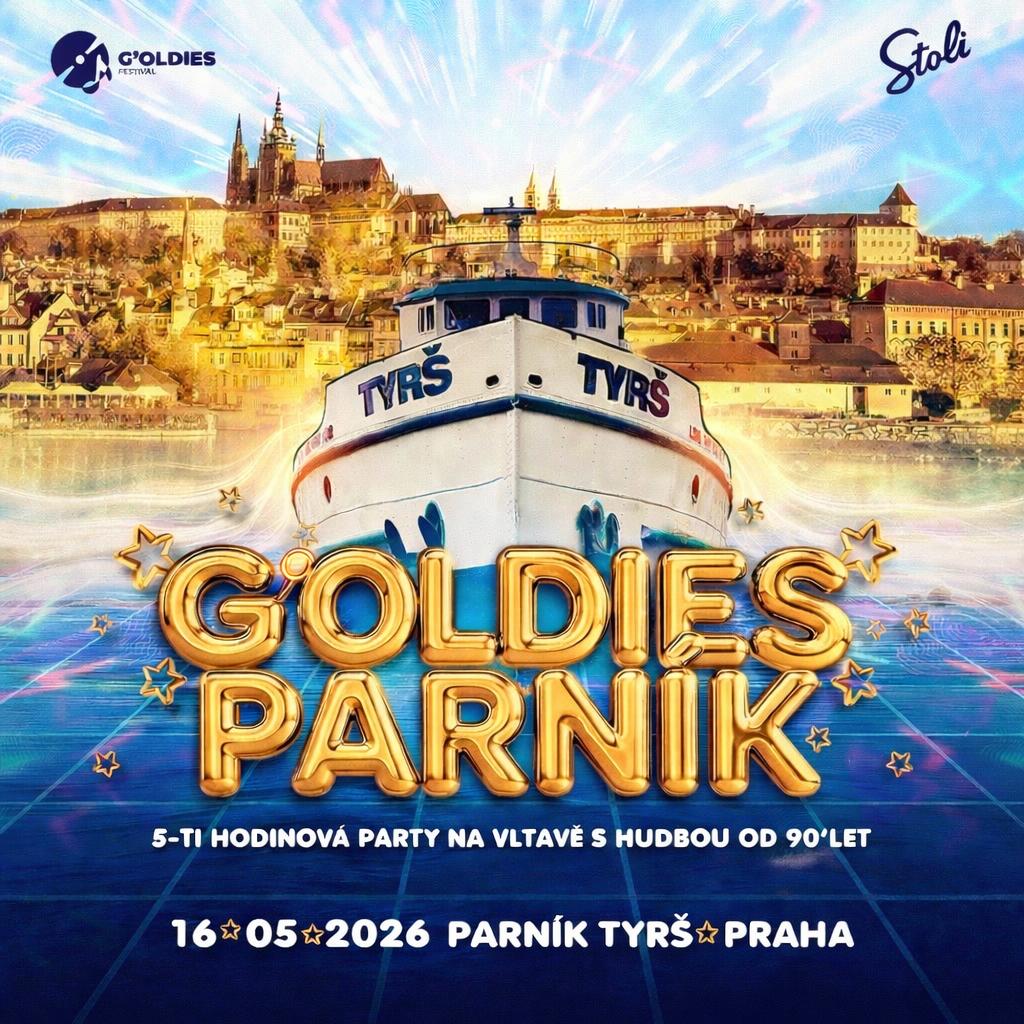 G’oldies parník – Praha