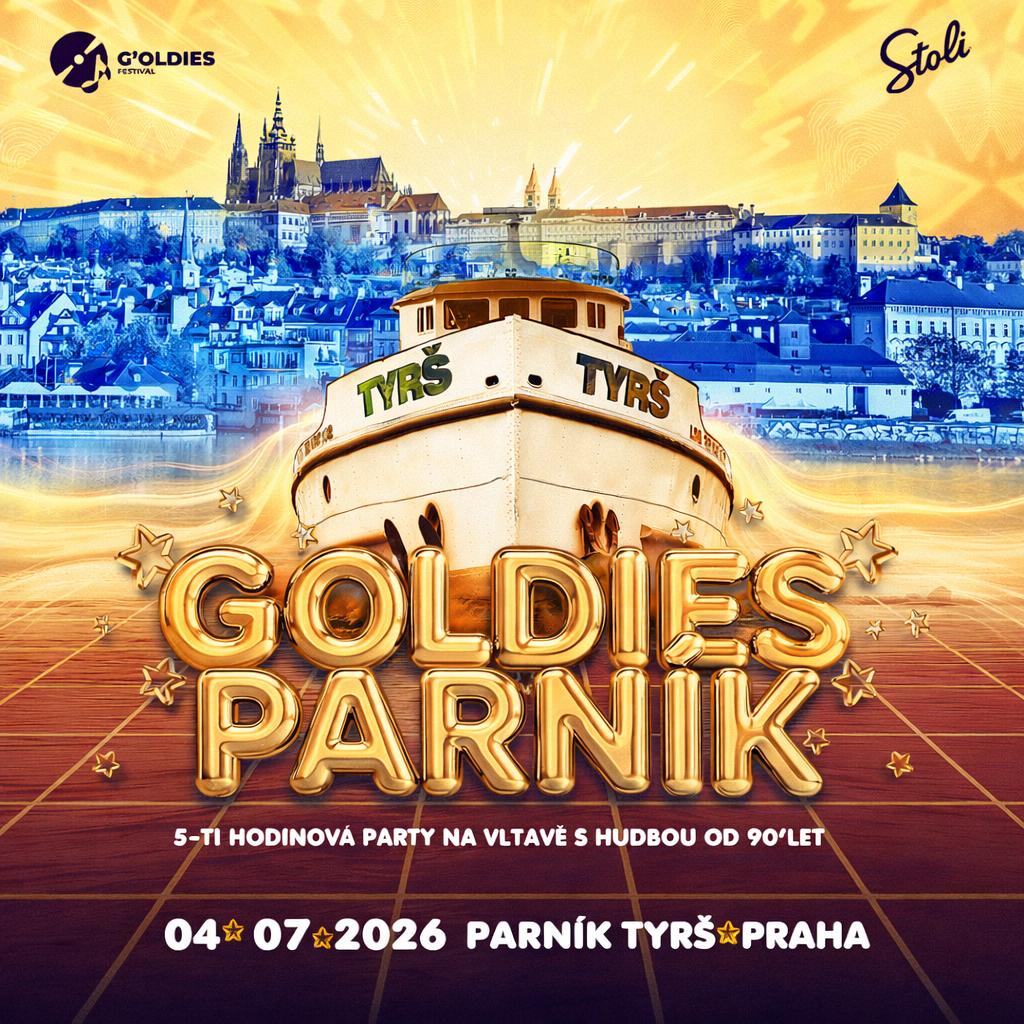 G’oldies parník – Praha