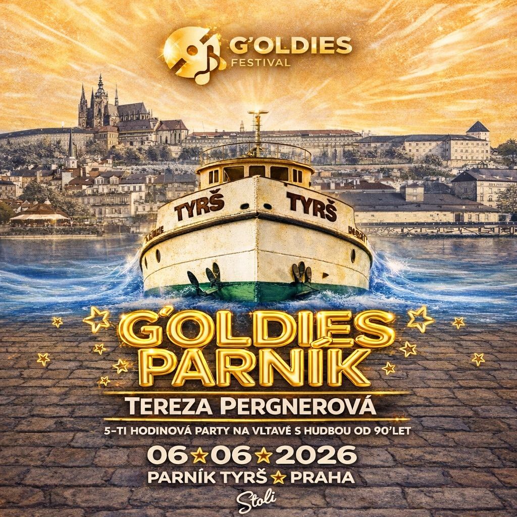 G’oldies parník s Terezou Pergnerovou – Praha (6. 6. 2026)