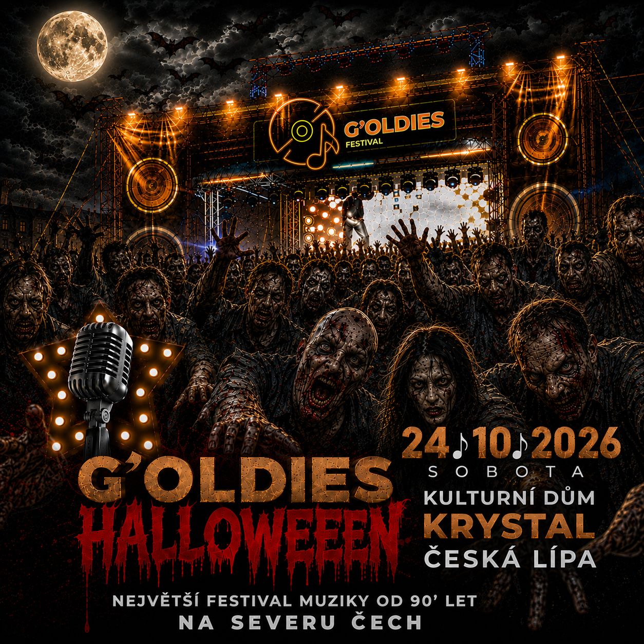 G’oldies Halloween Česká Lípa (24. 10. 2026)